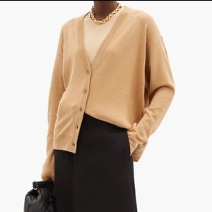 Gloved wool blend cardigan-S